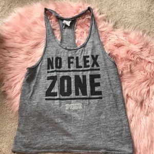 VS PINK No Flex Zone Workout Tank- size XS